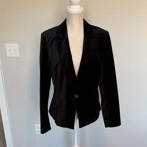 White House Black Market Velvet Blazer